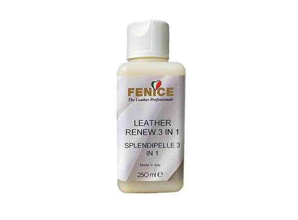 Fenice Leather Renew 3 in 1 Skinn rens-næring-beskyttelse, 250 ml